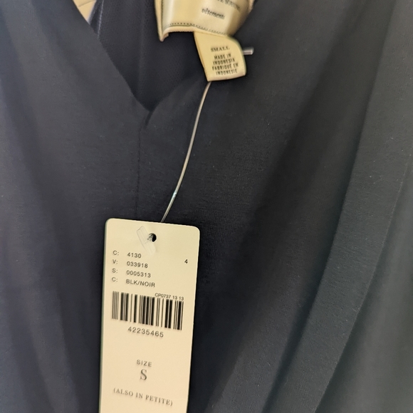 NWT Anthropologie Moulinette Soeurs Black Willa Jumpsuit Size Small - Picture 4 of 5